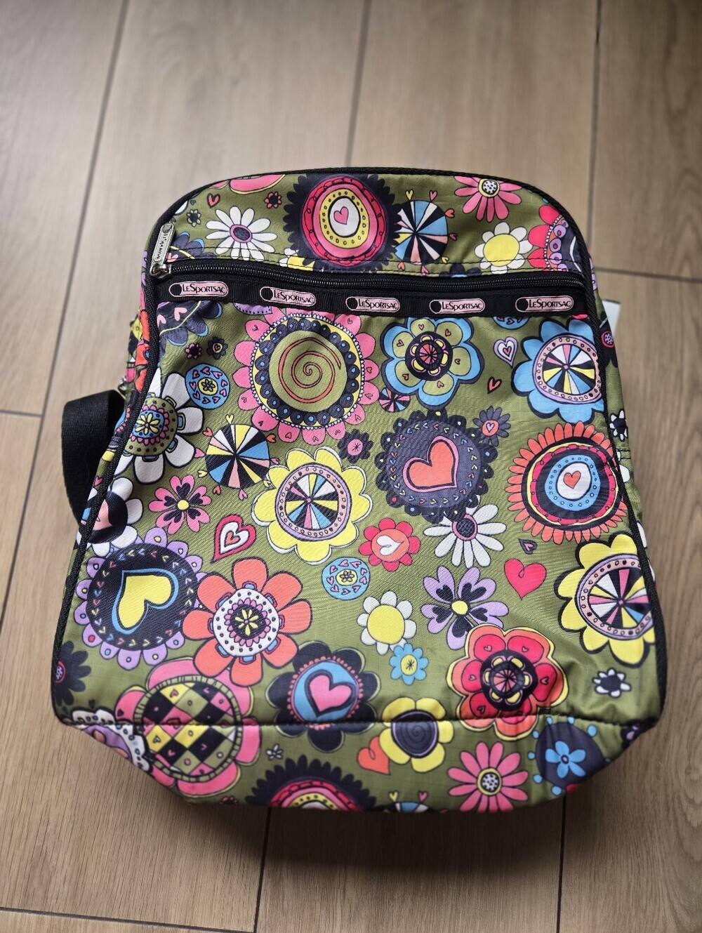 LeSportsac Floral and Abstract Print Pattern Backpack